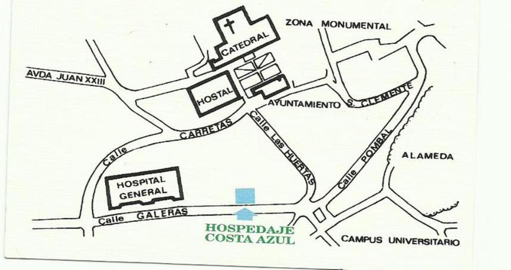 Hostal Costa Azul Santiago de Compostela Exterior photo